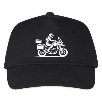 Pure Ride Adventure - Kinder Basecap - Schwarz - Vorne