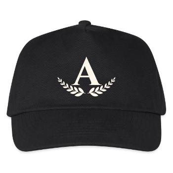 A - Casquette de baseball Enfant - noir - Devant