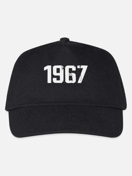 Legendär seit 1967, Vintage 1967, Retro 1967 - Kinder Basecap - Schwarz