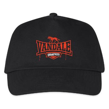 Graffiti Vandal - Kids’ Baseball Cap - black - Front