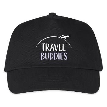 Compagnons de voyage - Casquette de baseball Enfant - noir - Devant