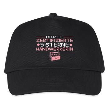 Craftswoman 5 stars Best Craftswoman Gift - Kids’ Baseball Cap - black - Front