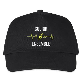 Courir Ensemble Cardio - Casquette de baseball Enfant - noir - Devant
