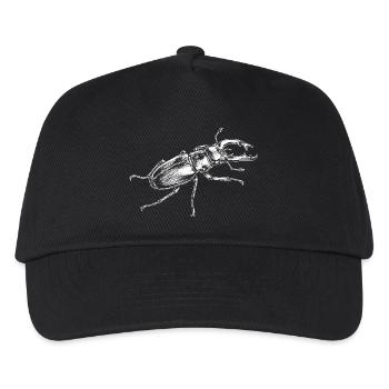 Big Insect Drawing-Design - Kinder Basecap - Schwarz - Vorne