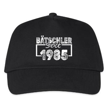 1985 - Kinder Basecap - Schwarz - Vorne