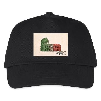 Azzo - Kinder Basecap - Schwarz - Vorne