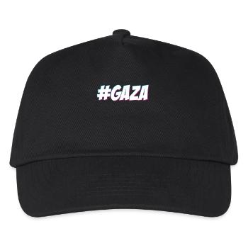 #Gaza - Casquette de baseball Enfant - noir - Devant