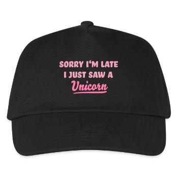 Unicorn - Kids’ Baseball Cap - black - Front