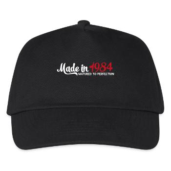 1984 - Kinder Basecap - Schwarz - Vorne