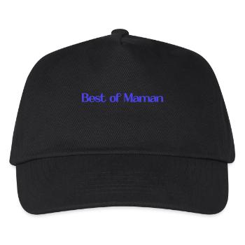 HAPPY MOTHER'S DAY. MOM. MOTHER's DAY - Kids’ Baseball Cap - black - Front
