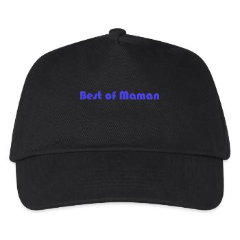HAPPY MOTHER'S DAY. MOM. MOTHER's DAY - Kids’ Baseball Cap - black - Front
