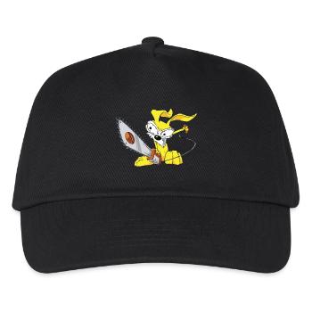 Lapin Psycho - Casquette de baseball Enfant - noir - Devant