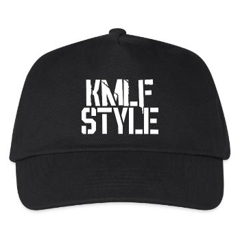 KMLF-STYLE-White - Kids’ Baseball Cap - black - Front