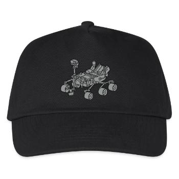 Curiosity, the Marsrover 2 - Kids’ Baseball Cap - black - Front