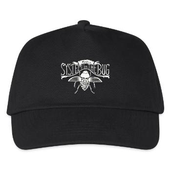 System in the Bug - Kids’ Baseball Cap - black - Front