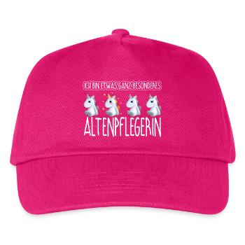 ALTENPFLEGERIN - Toll - Kinder Basecap - Fuchsia - Vorne