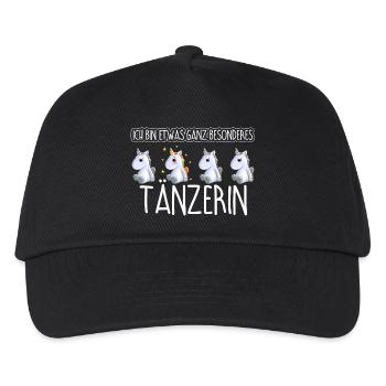TÄNZERIN - Toll - Kinder Basecap - Schwarz - Vorne