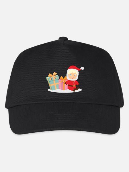Baby geschenke - Kinder Basecap - Schwarz