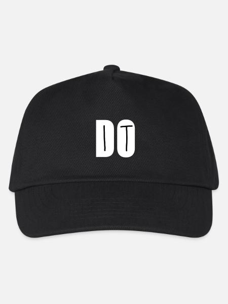 DO IT - Kinder Basecap - Schwarz
