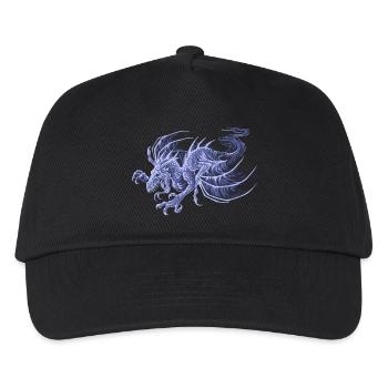 Drachengeist - Kinder Basecap - Schwarz - Vorne