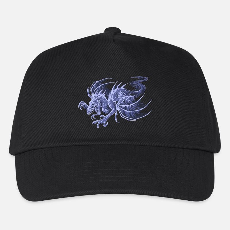 Esprit de dragon - Casquette de baseball Enfant - noir