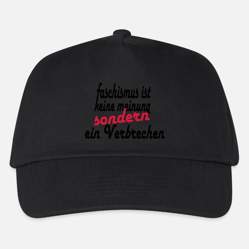 le fascisme n'est pas une opinion - Casquette de baseball Enfant - noir