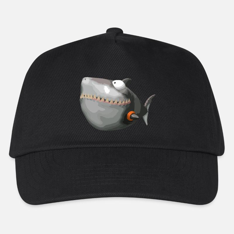 SharkMops - Casquette de baseball Enfant - noir