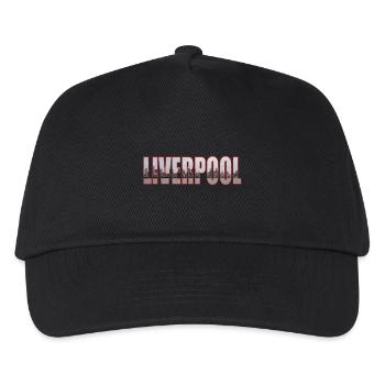 LIVERPOOL UK - Casquette de baseball Enfant - noir - Devant