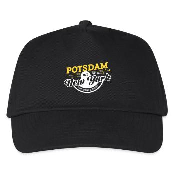 Potsdam ist wie New York nur ganz anders. - Kinder Basecap - Schwarz - Vorne