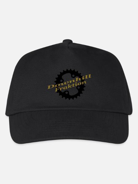 downhill fraktion - Kinder Basecap - Schwarz