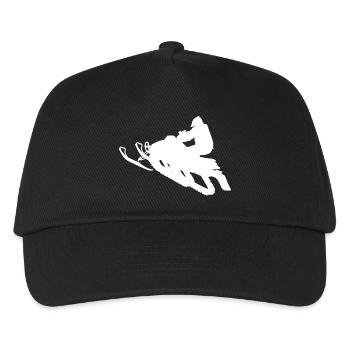 Motoneige motoneige motoneige - Casquette de baseball Enfant - noir - Devant