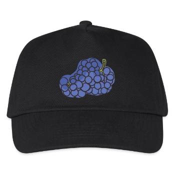 Vegan vegetarian animal welfare gift idea - Kids’ Baseball Cap - black - Front