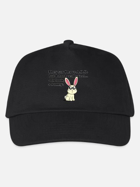 ADD bunny - Kinder Basecap - Schwarz