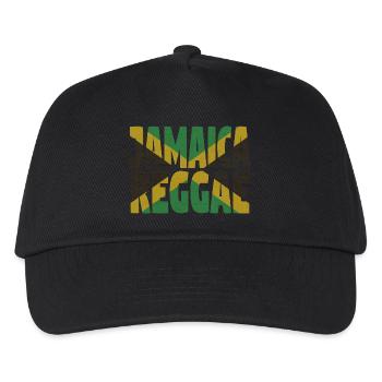 Jamaica reggae - Kids’ Baseball Cap - black - Front