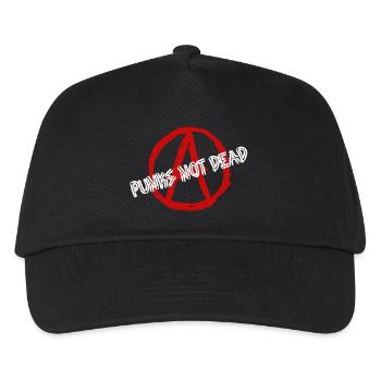 Punks_not_Dead - Kinder Basecap - Schwarz - Vorne