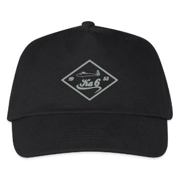 ka6 - Kinder Basecap - Schwarz - Vorne