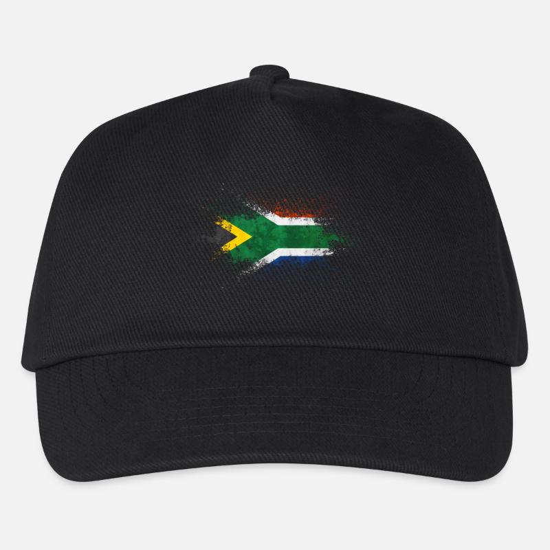 Africa Südafrika - Kinder Basecap - Schwarz