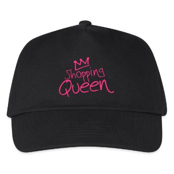 shopping_queen_ty1 - Kinder Basecap - Schwarz - Vorne