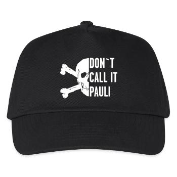 dontcallit pauli - Kinder Basecap - Schwarz - Vorne