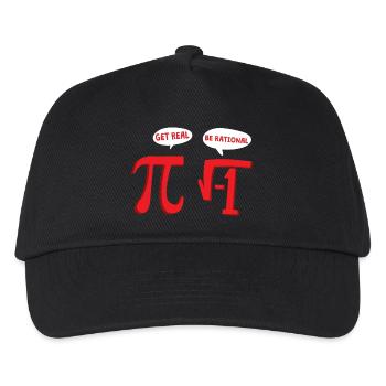 MATHS GETS REAL - Kinder Basecap - Schwarz - Vorne