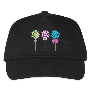 Candy Volley - Casquette de baseball Enfant - noir - Devant