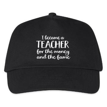 professeur - Casquette de baseball Enfant - noir - Devant