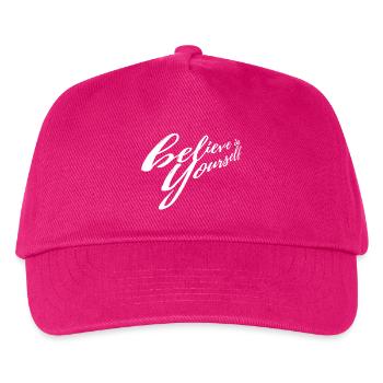 Motivational Quote for Confidence - Kids’ Baseball Cap - fuchsia - Front