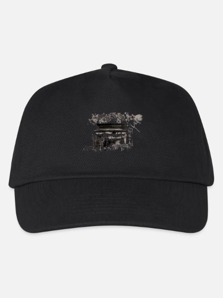 Shop-Kopie - Kinder Basecap - Schwarz