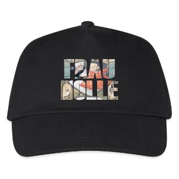 Mme Holle - Casquette de baseball Enfant - noir - Devant