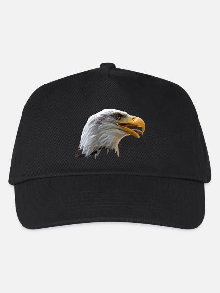 bald eagle - Kids’ Baseball Cap - black