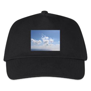 Awesome Blue Sky Clouds Pattern - Summer Vacation - Kids’ Baseball Cap - black - Front