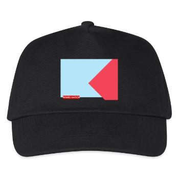 BLUE RED 2025 - Kinder Basecap - Schwarz - Vorne