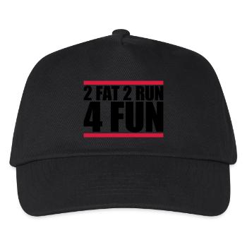 Bar 2 Fat - Kids’ Baseball Cap - black - Front