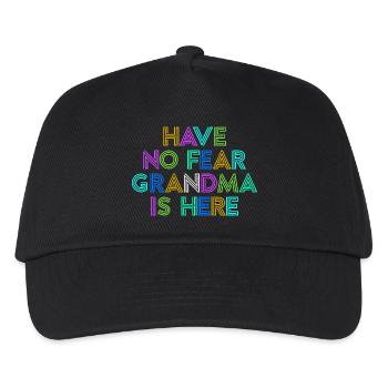 Grandma Cool Statement Grandma Grandmother Grandchild - Kids’ Baseball Cap - black - Front